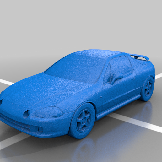 3D printable model  –  Honda Del Sol