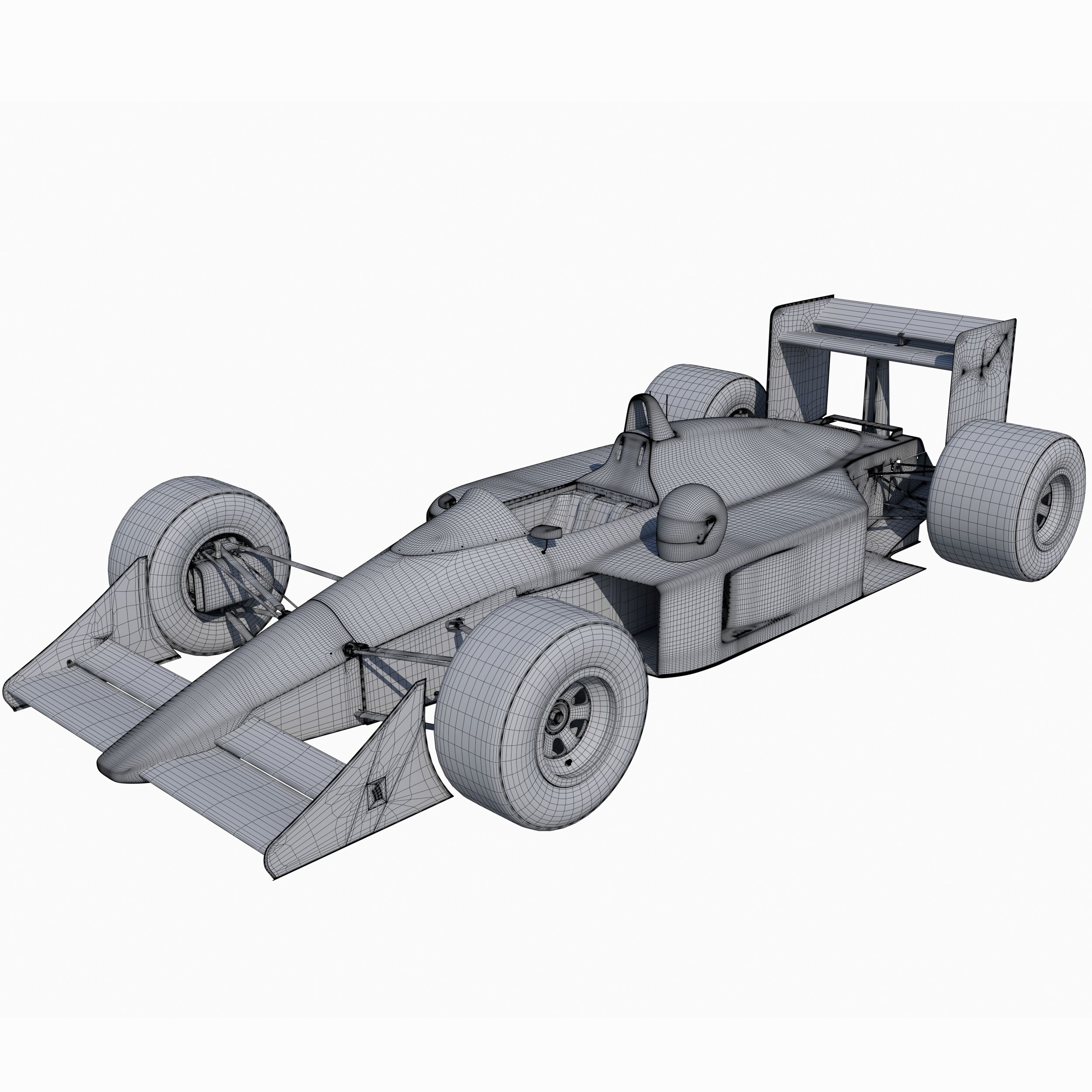 3D printable model  –  Honda F1 – McLaren MP4