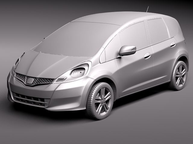 3D printable model  –  Honda Fit