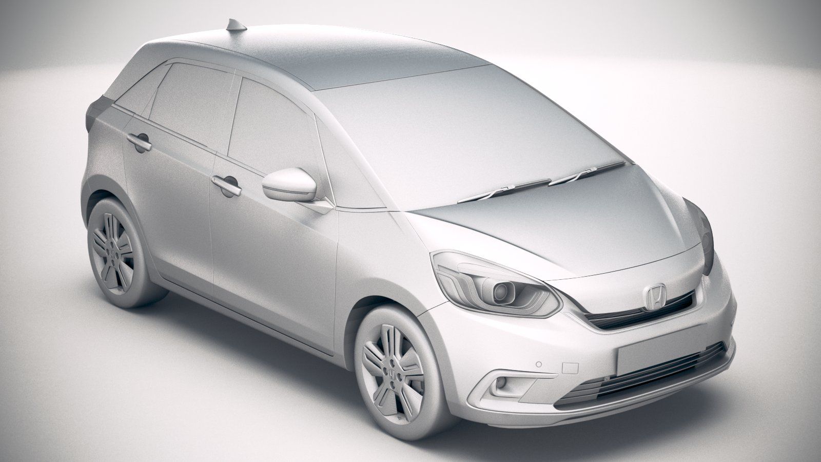 3D printable model  –  Honda Jazz 2020