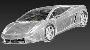 3D printable model – Lamborghini Gallardo
