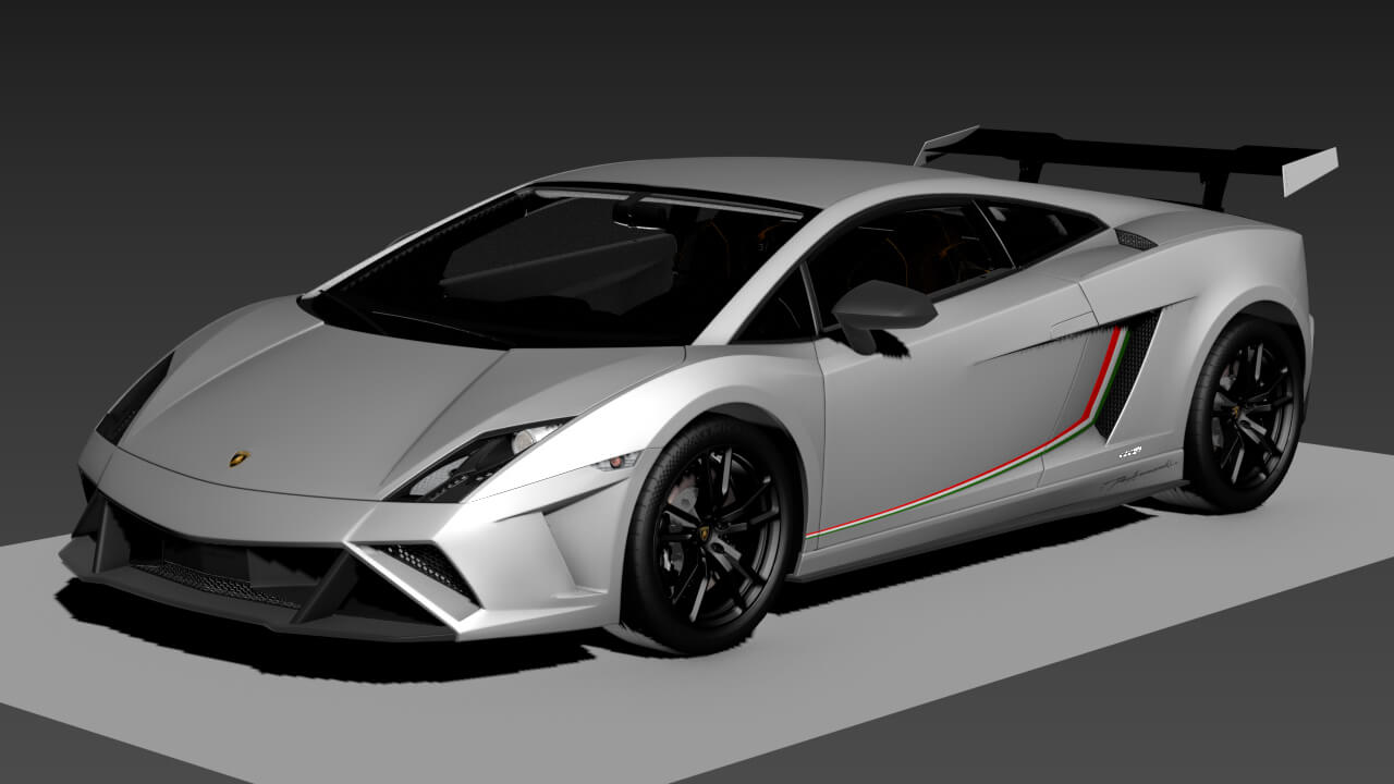 3D printable model  –  Lamborghini Gallardo LP570-4 Superleggera