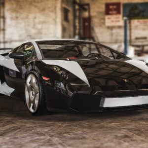 3D printable model  –  Lamborghini Gallardo Need for Speed Most Wanted