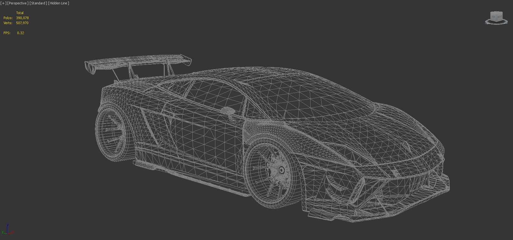 3D printable model  –  Lamborghini Gallardo Need for Speed Most Wanted