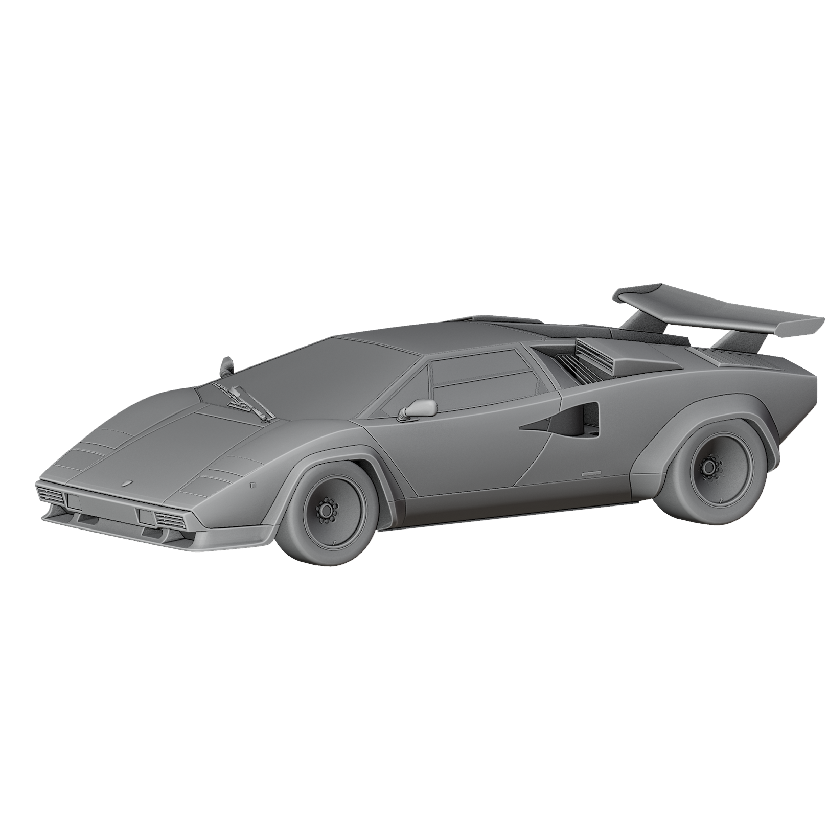 3D printable model  –  Lamborghini Quocan