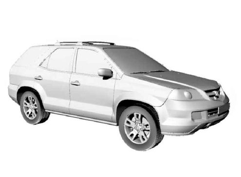 3D printable model  –  MDX 2003