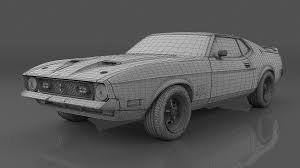 3D printable model – Mach 1 1971