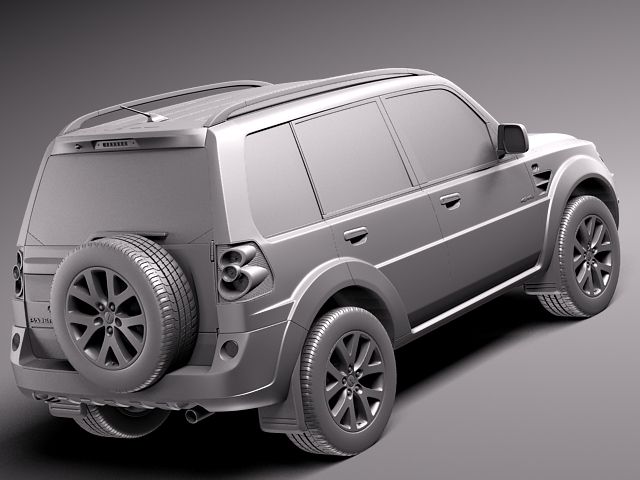 3D printable model  –  Mitsubishi Pajero TR4 2010