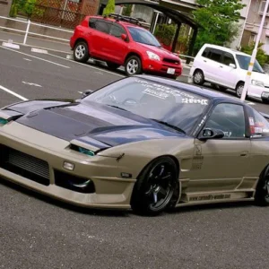 3D printable model  –  Nissan 180SX TUNED