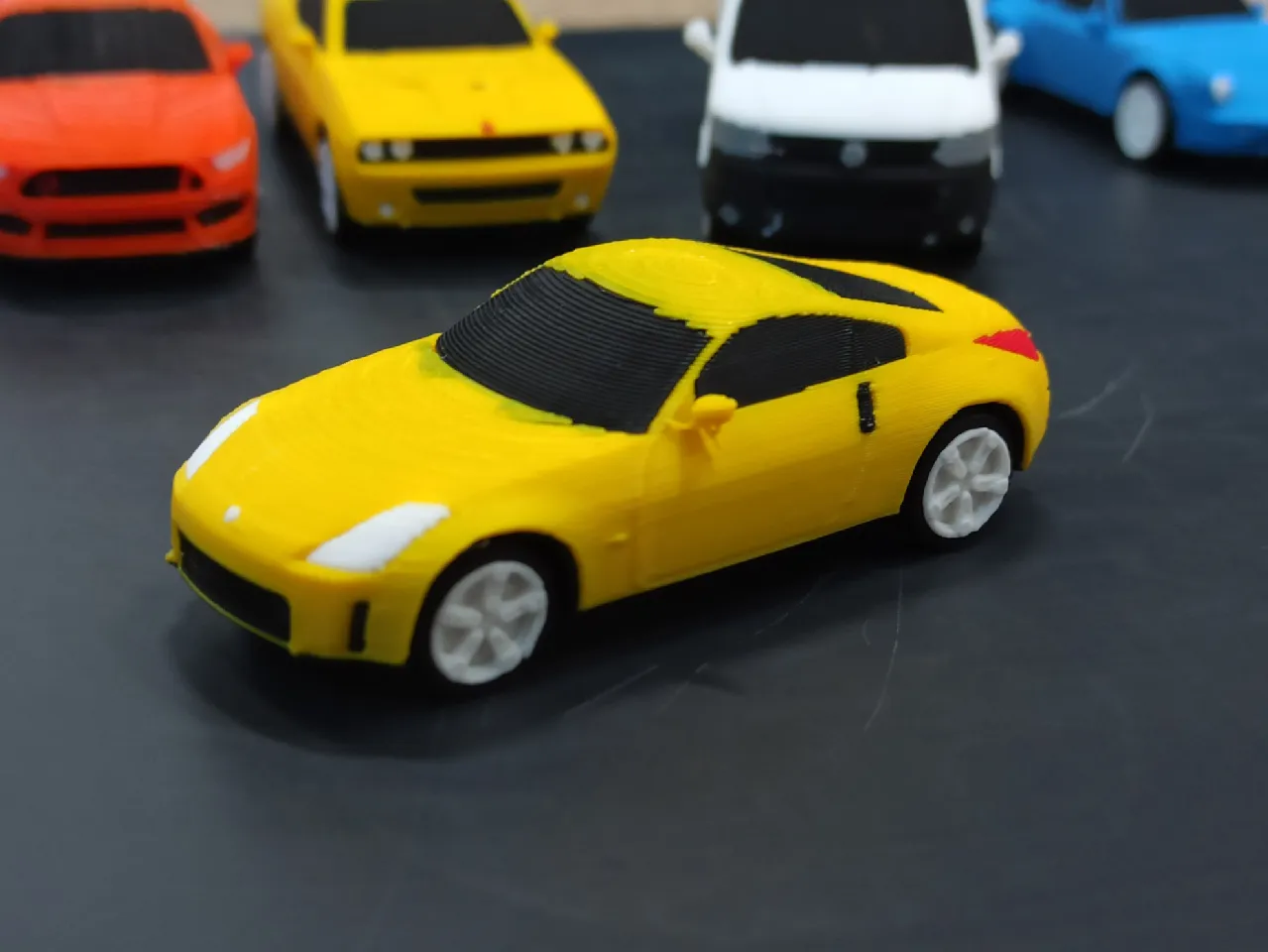 3D printable model  –  Nissan 350z kit card model