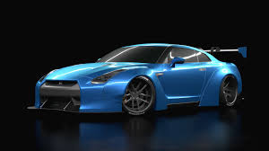 3D printable model – Nissan GT-R (R35) 2013