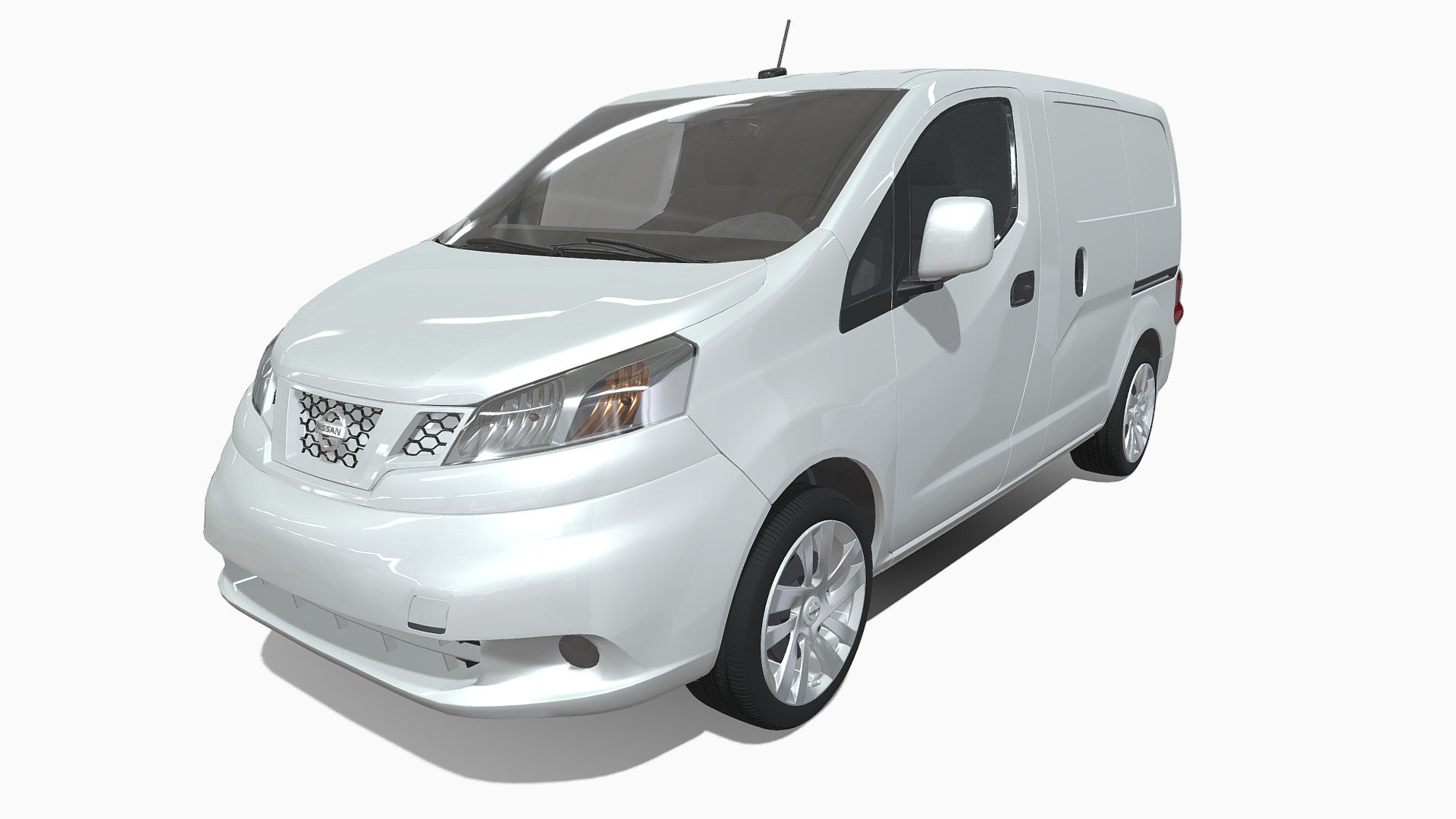 3D printable model  –  Nissan NV200 2010