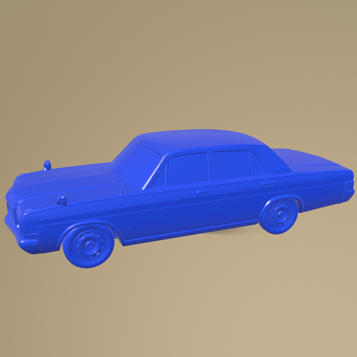 3D printable model  –  Nissan President Type D 1973
