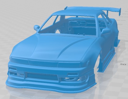 3D printable model  –  Nissan Silvia Neo Runner