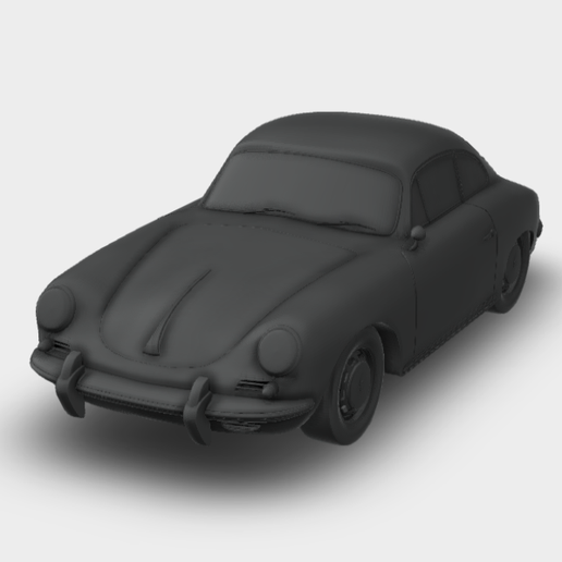 3D printable model  –  Porsche 356