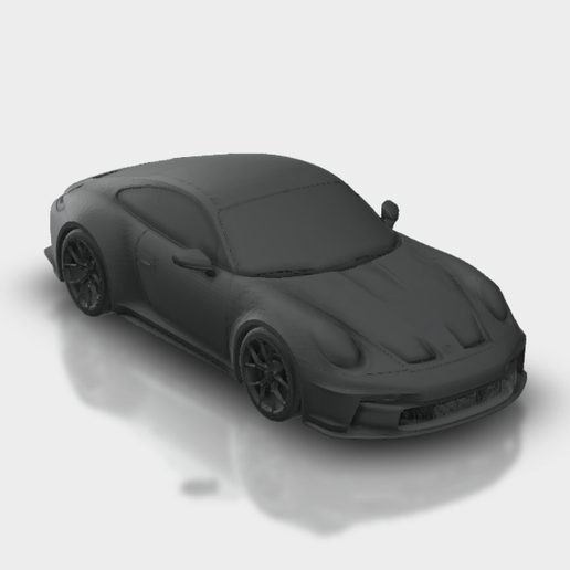 3D printable model  –  Porsche 911 GT3 2022