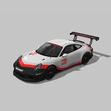 3D printable model – Porsche 911 Race Car