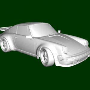 3D printable model  –  Porsche 911 printing