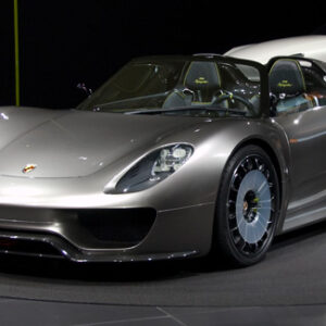 3D printable model  –  Porsche 918 Spyder Concept 2010