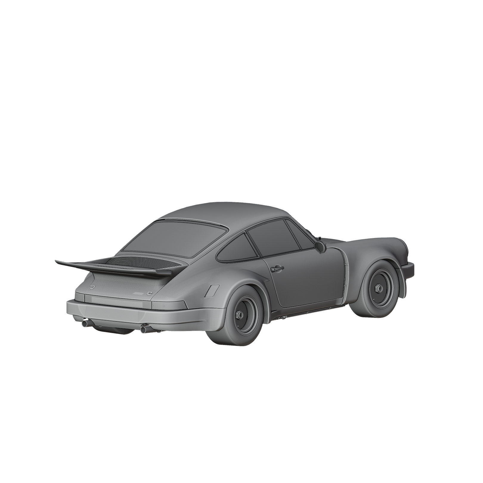 3D printable model  –  Porsche Carrera RSR