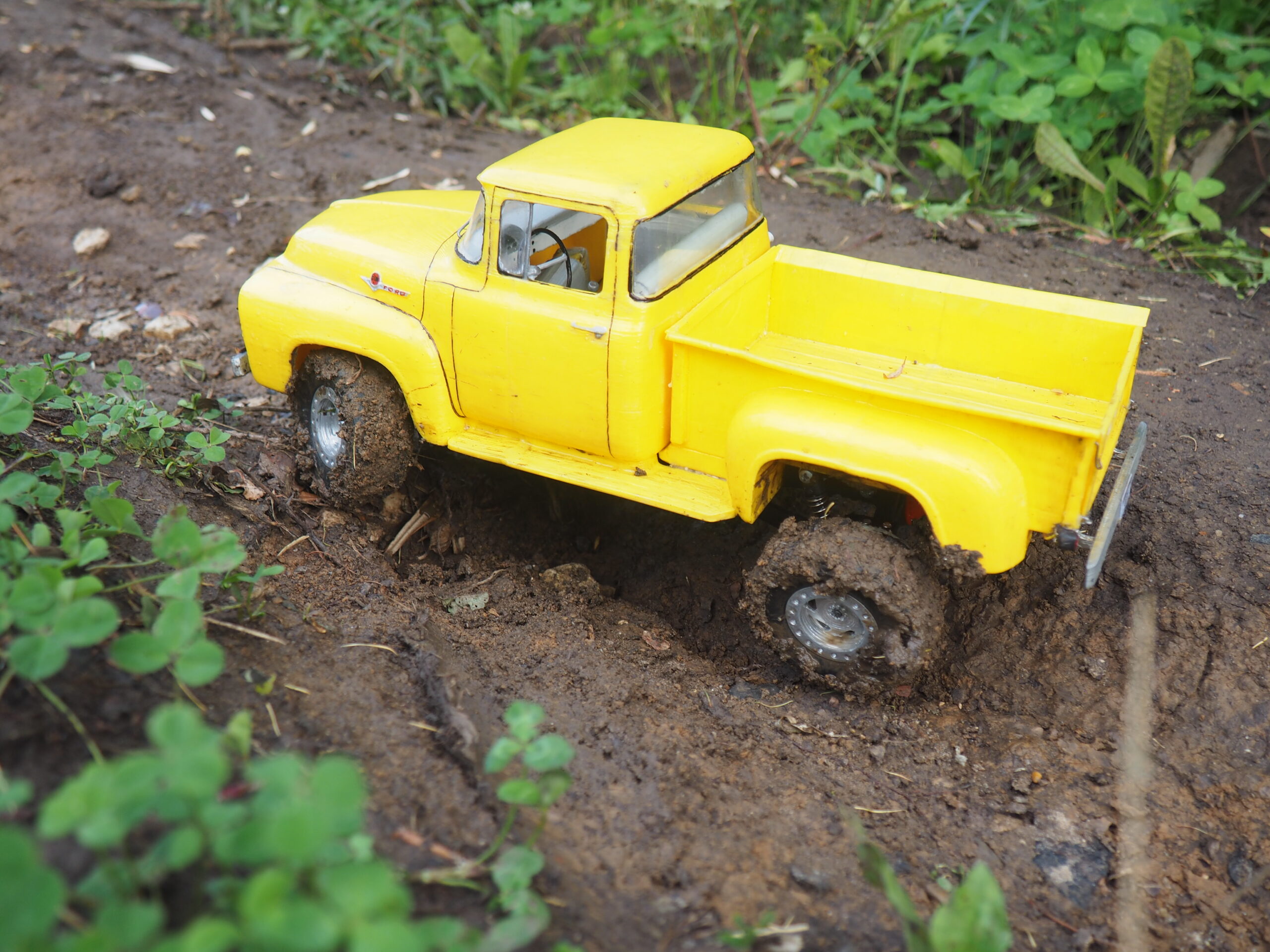 3D printable model – RC truck Ford F100 1956
