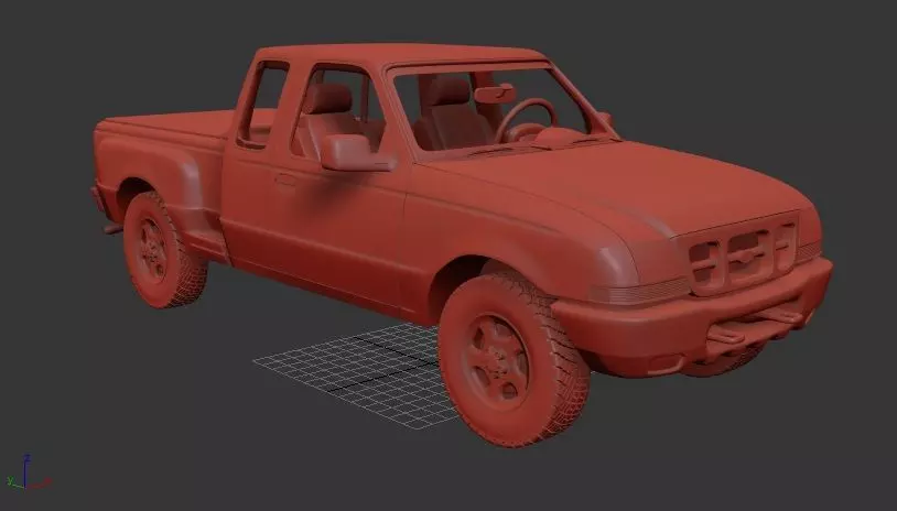 3D printable model – Ranger Flareside 1998