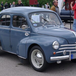 3D printable model  –  Renault 4cv 1960