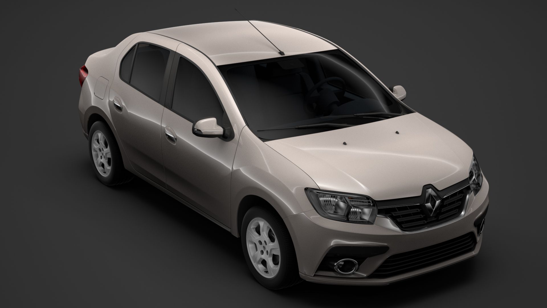 3D printable model  –  Renault Logan 2018