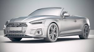 3D printable model – Audi S5 Convertible