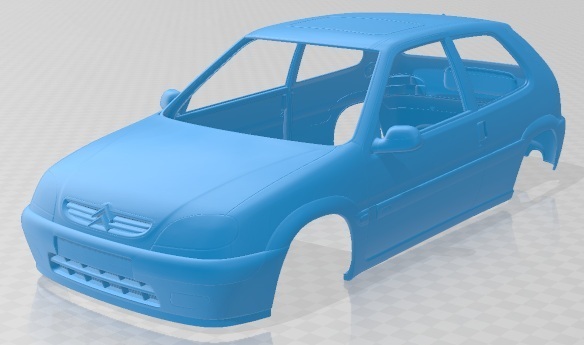 3D printable model  –  Saxo 2006