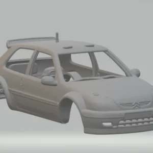 3D printable model  –  Saxo kitcar