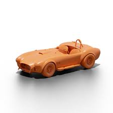 3D printable model – Shelby Cobra 3D
