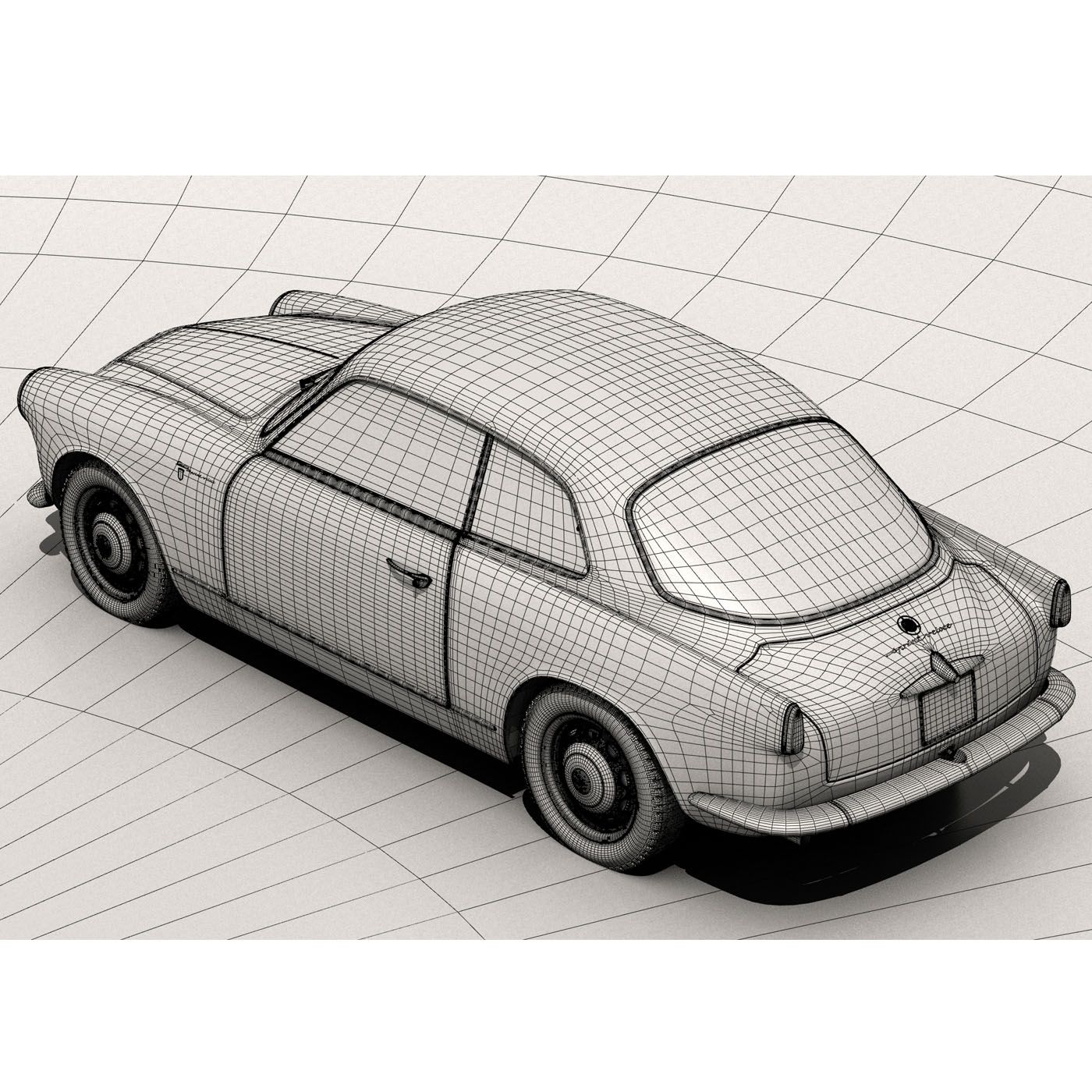 3D printable model  –  Sprint Veloce 1958