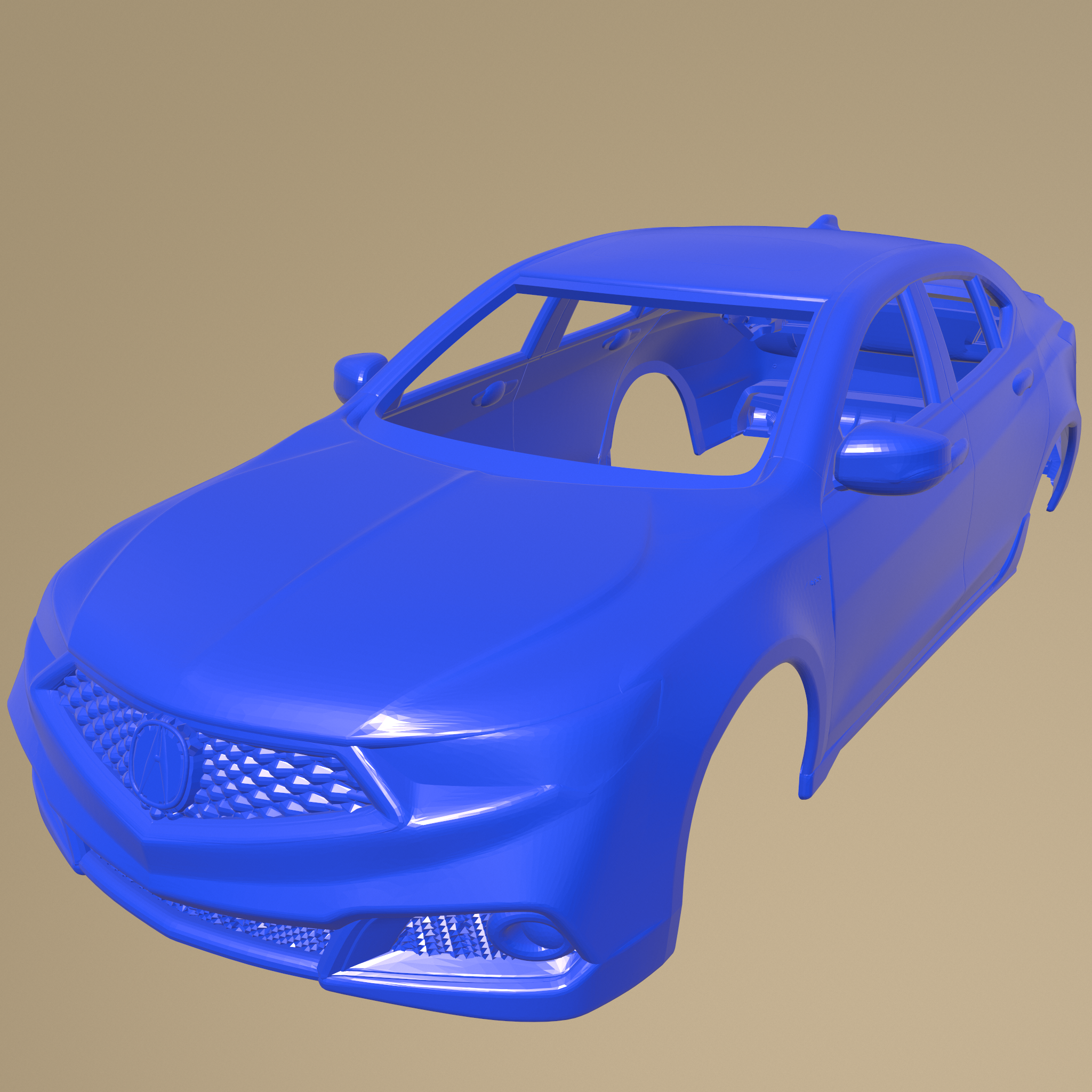 3D printable model  –  TLX A-Spec 2017
