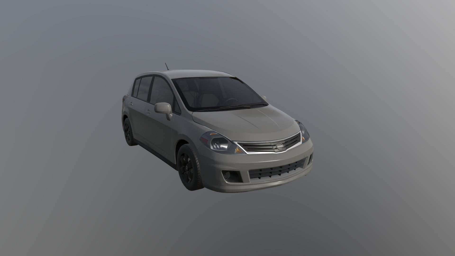 3D printable model  –  Tiida Hath 2008