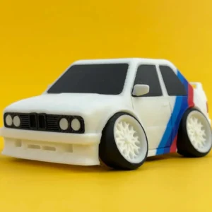3D printable model – Tooned BMW E30