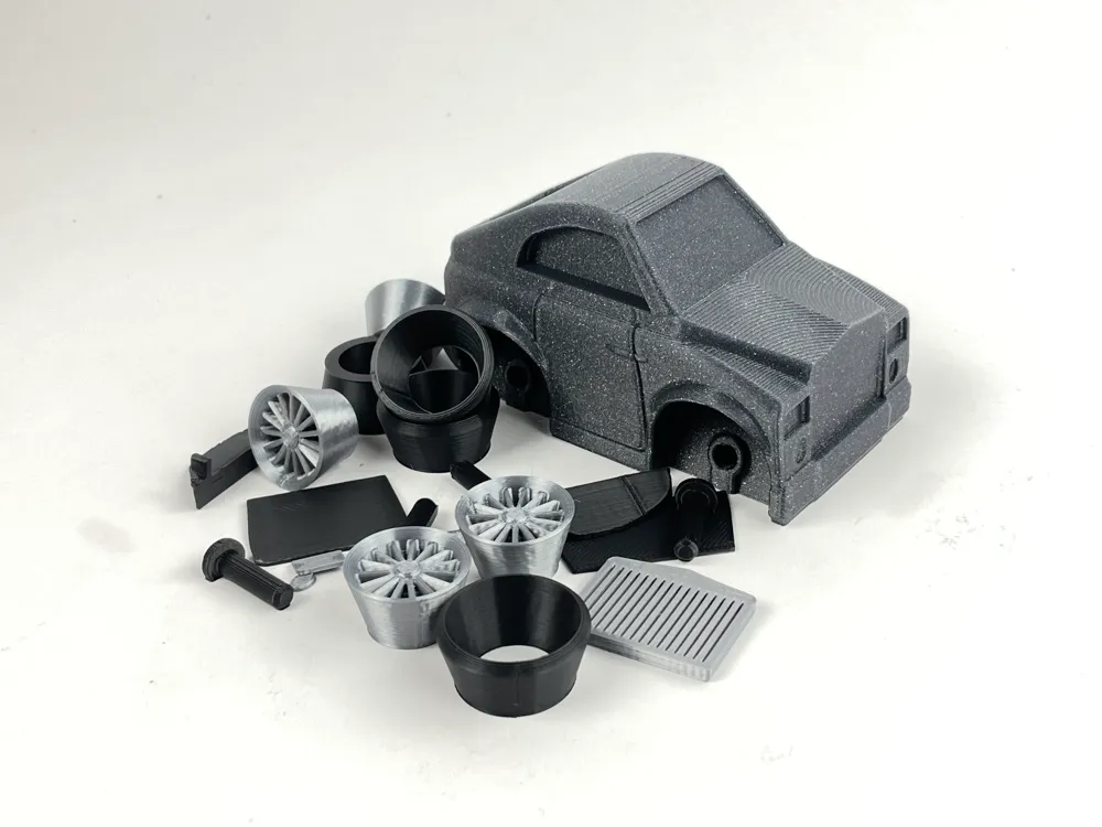 3D printable model  –  Tooned ROLLS ROYCE