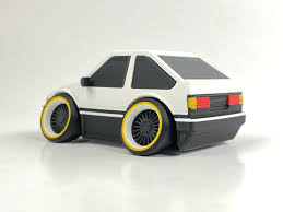 3D printable model – Tooned TOYOTA AE86