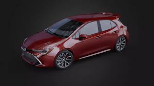 3D printable model – Toyota Corolla Hatchback