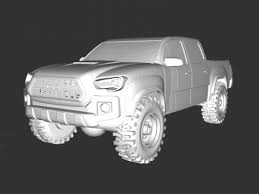 3D printable model – Toyota Tacoma Taco V3