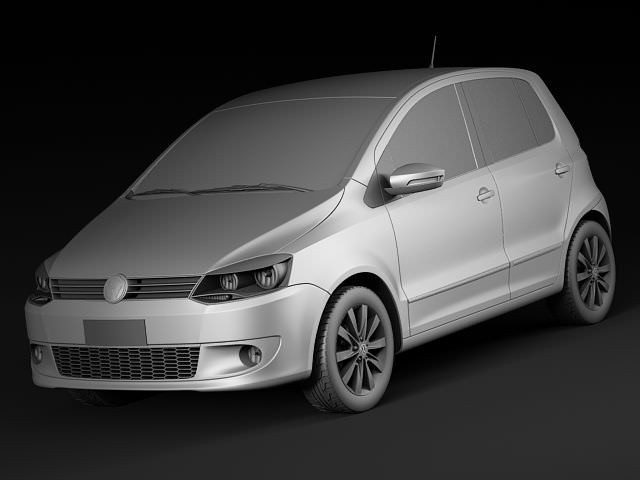 3D printable model – Volkswagen Fox 2005