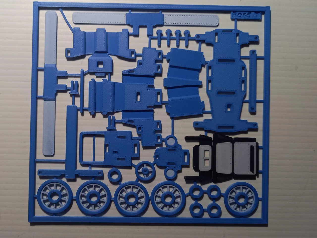 3D printable model – kit card Ford T 2k