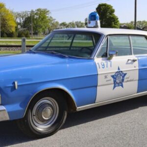 3D printable model  – Ford Galaxie 500 Police 1966 3D model