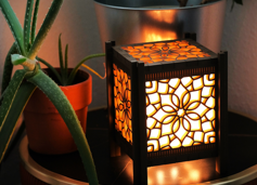 3D printable model – Cozy lamp