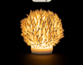 3D printable model – Coral lamp