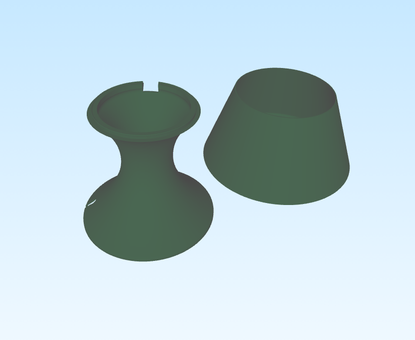 3D printable model – Lampshade
