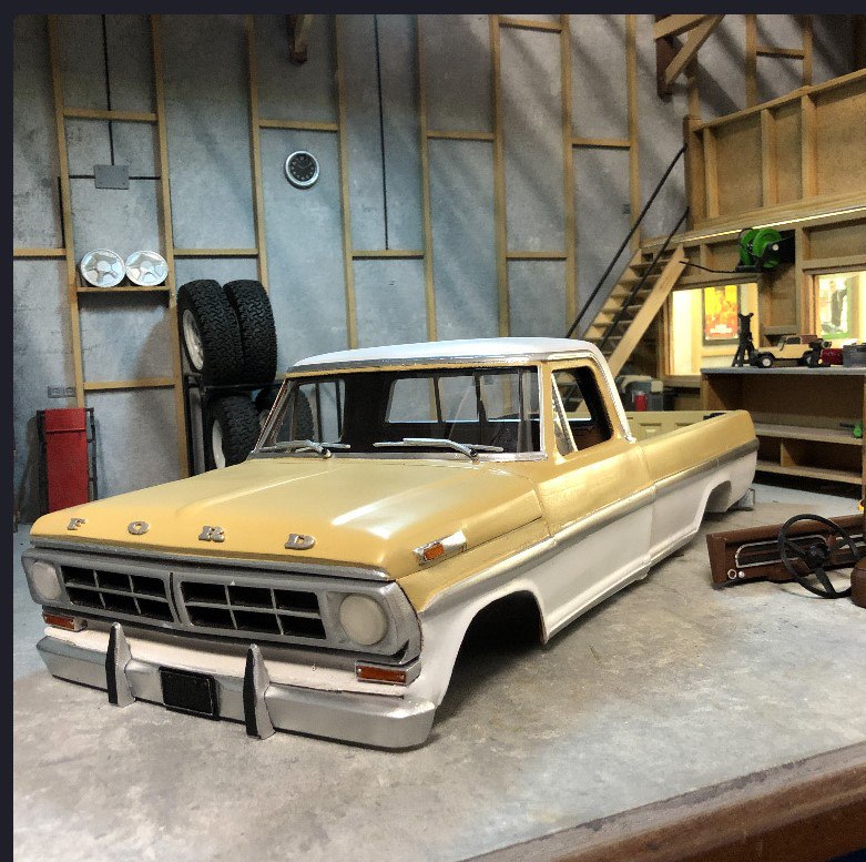 3D printable model  –  Ford 1972 Rc F100