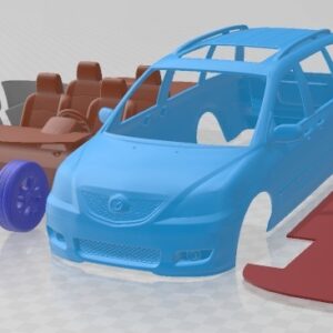 3D printable model  –  Mazda MPV (LW) 2002