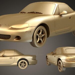 3D printable model  –  Mazda MX-5