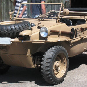 3D printable model  –  Schwimmwagen Volkswagen Typ 166 Low-poly